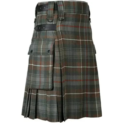 Mackenzie Weathered Tartan Utility Kilt