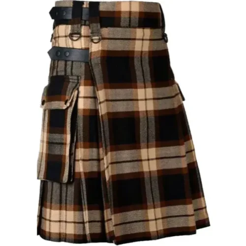 Rose Ancient Tartan Utility Kilt