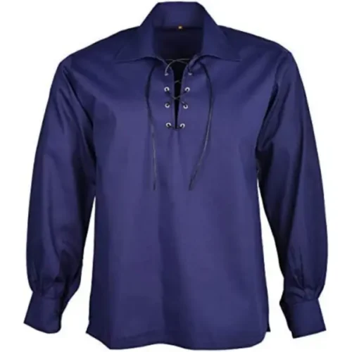 Navy Blue Jacobite Ghillie Shirt