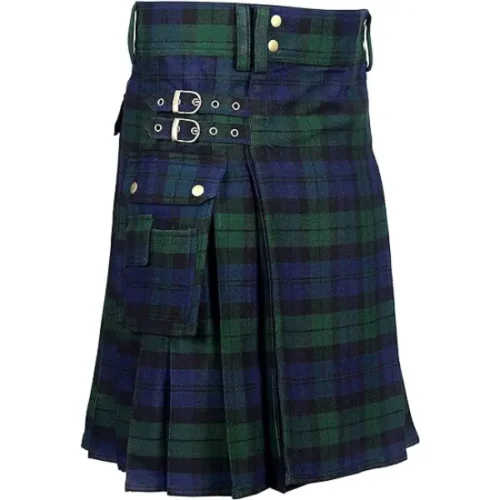 Black Watch Tartan Utility Kilt