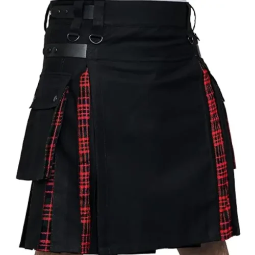 Black and Macdonald Hybrid Utility Kilt