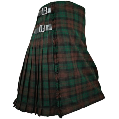 Brown Watch 8 Yard Traditional Tartan Kilt