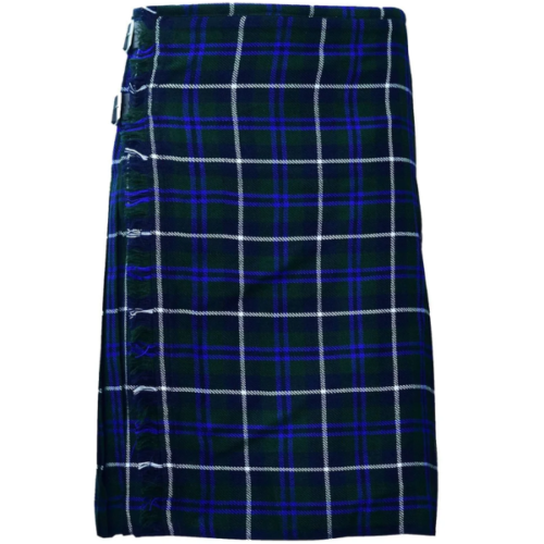 Douglas Blue 8 Yard Traditional Tartan Kilt