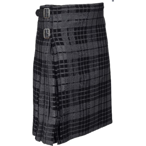 Grey Watch 8 Yard Traditional Tartan Kilt