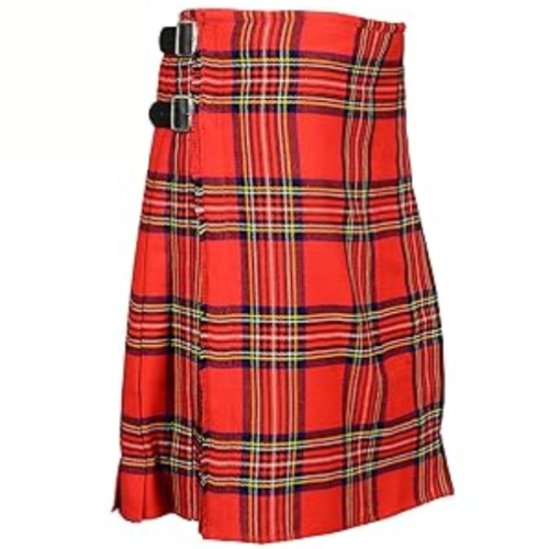 Royal Stewart 8 Yard Traditional Tartan Kilt