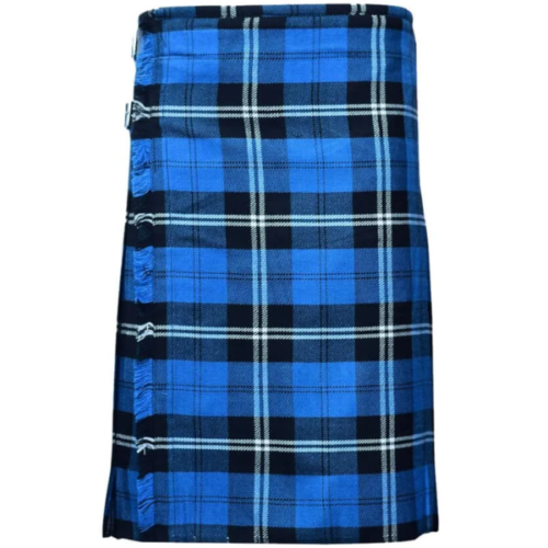 Ramsay Blue 8 Yard Traditional Tartan Kilt